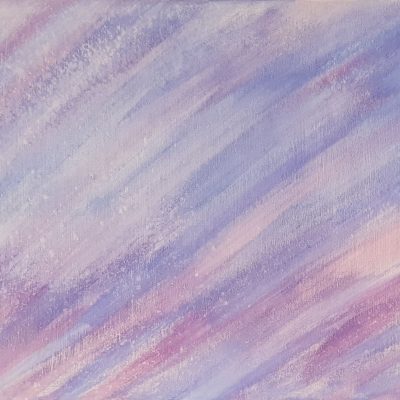 2020 Peinture maison sur toile coton 50 x 39 cm À adopter