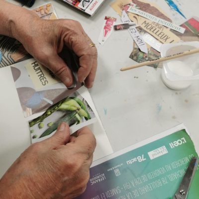 Photo ateliers collages adulte