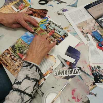 Photo ateliers collages adulte